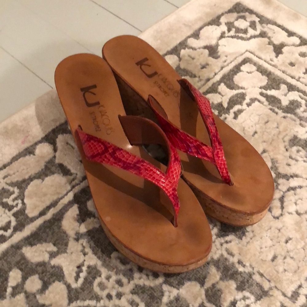 K Jacques St. tropes size 39 platform sandals